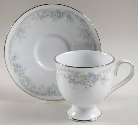 Limerick Footed Cup & Saucer Set by Noritake