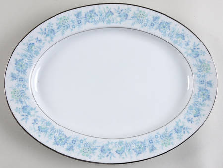 Milford (2227) 13" Oval Serving Platter by Noritake