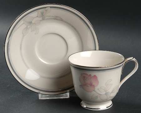 Moonlight Rose Footed Cup & Saucer Set by Noritake