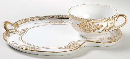 N884 Snack Plate & Cup Set