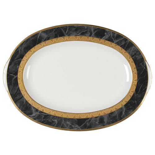 Opulence 14" Oval Serving Platter by Noritake