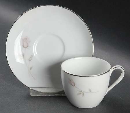 Pasadena Flat Demitasse Cup & Saucer Set