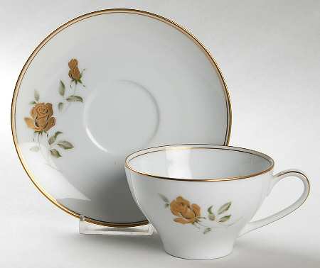 Prima Donna Flat Cup & Saucer Set by Noritake
