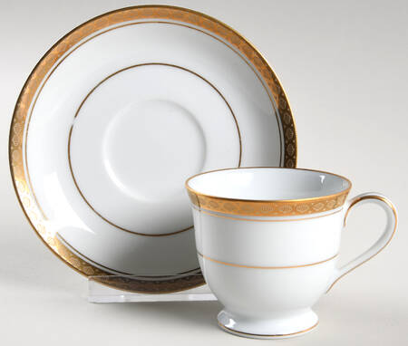 Richmond Footed Demitasse Cup & Saucer Set by Noritake