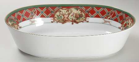 Royal Hunt 9" Oval Vegetable Bowl