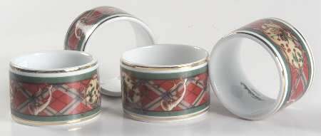 Royal Hunt Napkin Ring - Set of 4