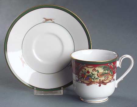 Royal Hunt Footed Cup & Saucer Set