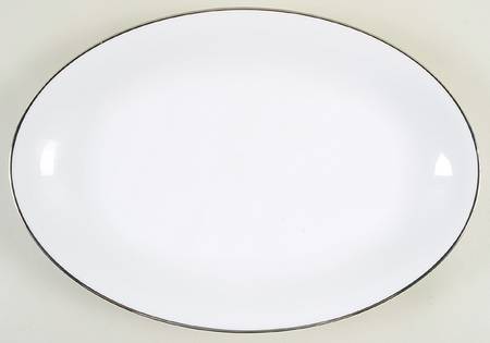 Silverdale 16" Oval Serving Platter by Noritake