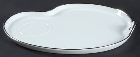Silverdale Snack Plate by Noritake