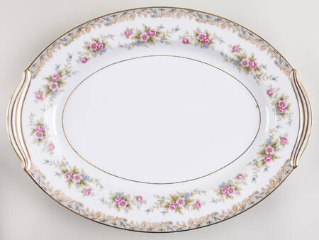 Somerset 13" Oval Serving Platter by Noritake