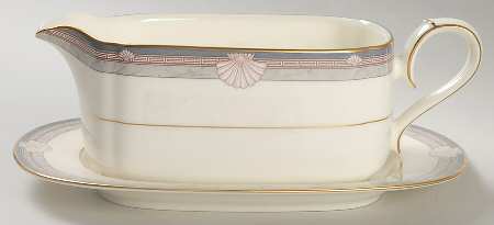 Stanford Court Gravy Boat & Underplate (Relish/Butter)
