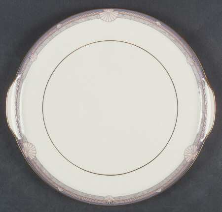Stanford Court Handled Cake Plate