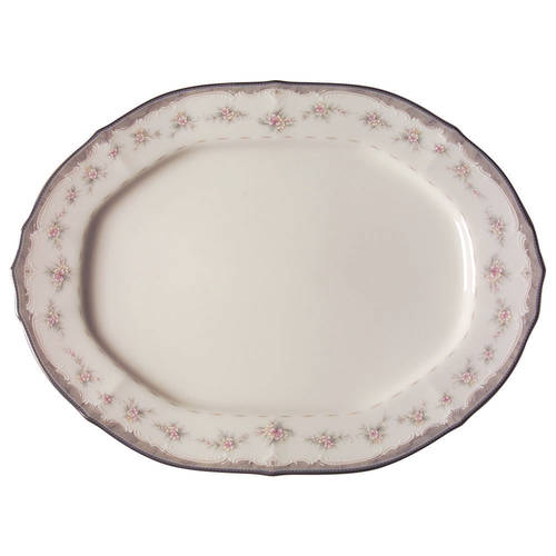 Traviata 14" Oval Serving Platter by Noritake