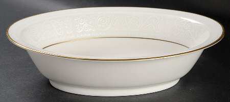 10" Oval Vegetable Bowl