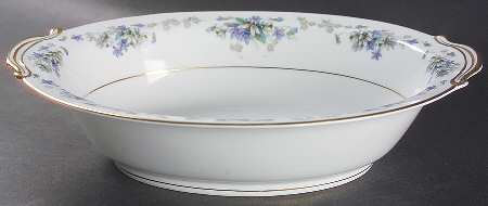 10" Oval Vegetable Bowl