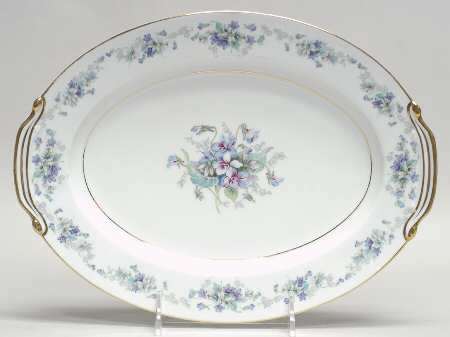 Violette 11" Oval Serving Platter by Noritake
