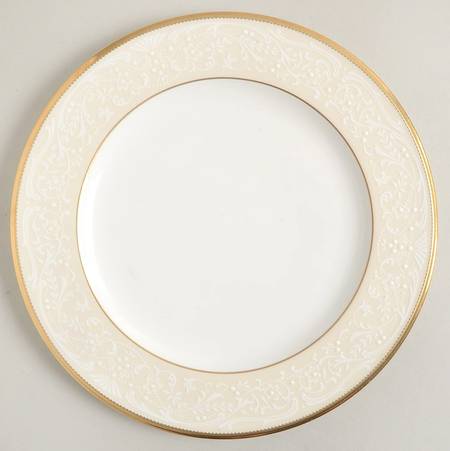 White Palace Salad Plate by Noritake