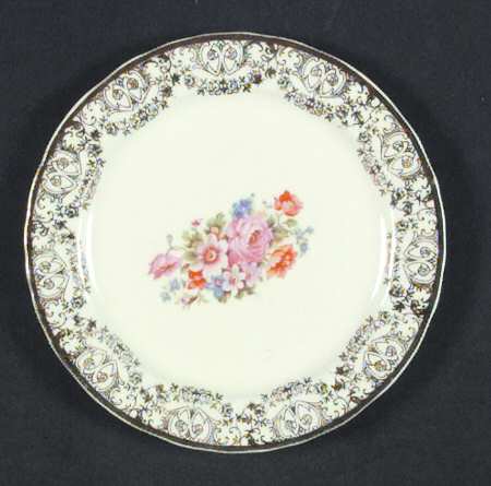 Bouquet of Roses (USA) Bread & Butter Plate