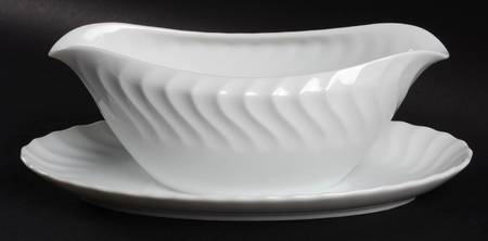 Ballet Gravy Boat with Attached Underplate