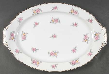 Hinsdale 17" Oval Serving Platter