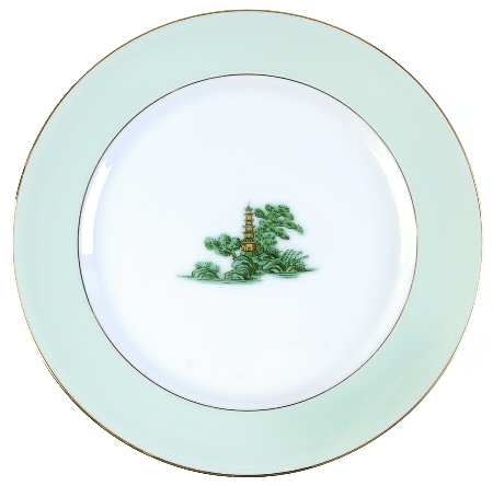 Oriental Green Salad Plate