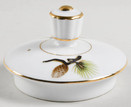 Shasta Pine White Lid for Teapot