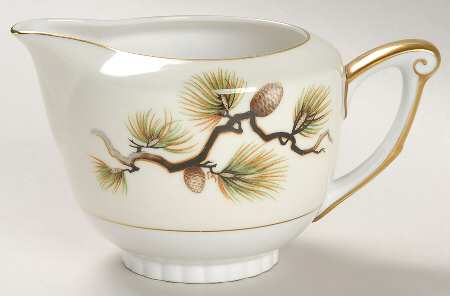Shasta Pine White Creamer