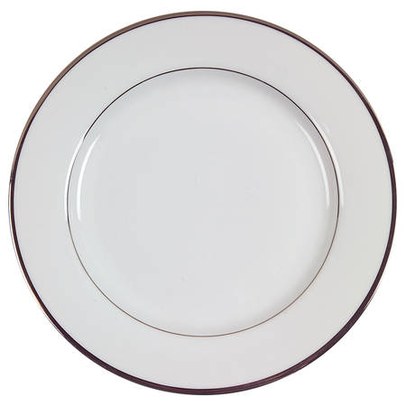Band of Platinum Salad/Dessert Plate