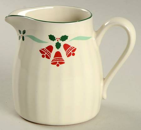 Bells & Holly Creamer