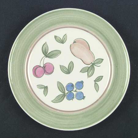 Blueberry Cobbler Salad Plate