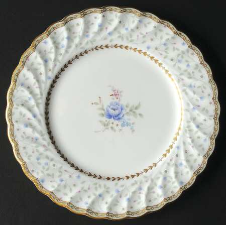 Blue Prose Bread & Butter Plate/Gravy Underplate