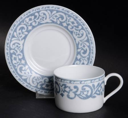 Blueprint Flat Cup & Saucer Set