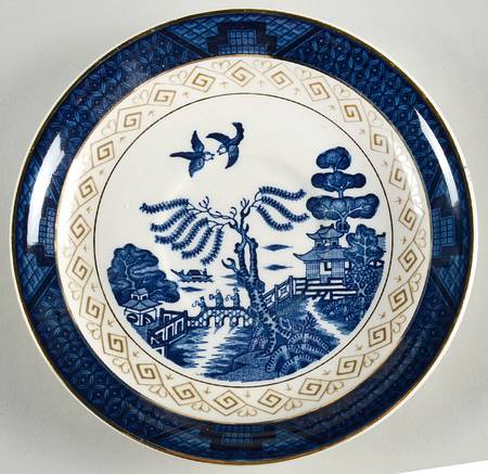 Blue Willow Saucer