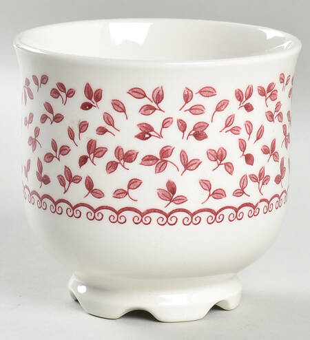 Cameo Rose Open Sugar Bowl