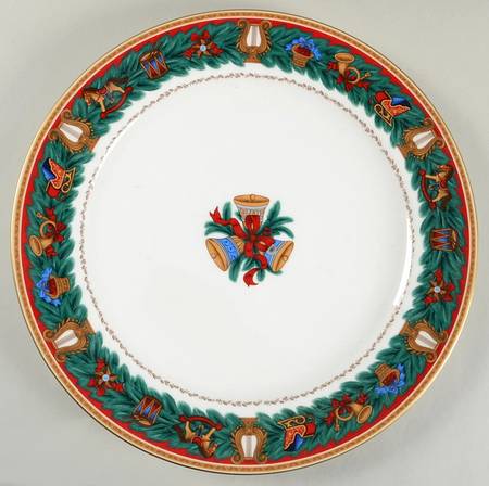 Christmas Tradition Party/Serving/Chip & Dip Plate