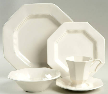 Classic White 5 Piece Place Setting by Nikko