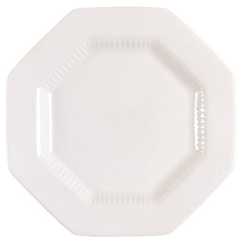 Classic White Bread & Butter Plate