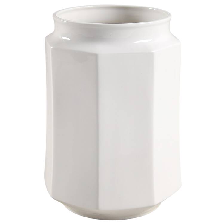 Classic White Large Canister No Lid