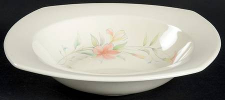 Coral Lily Soup/Cereal Bowl