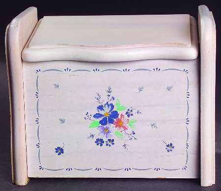 Dauphine Wood Recipe Box & Lid