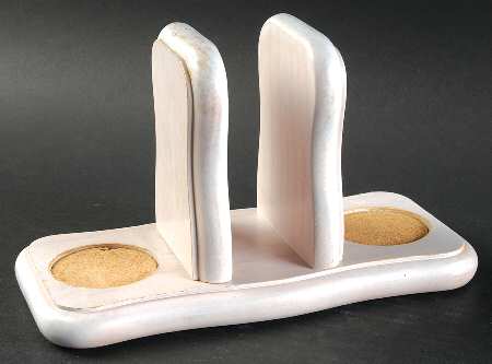 Dauphine Wood Tray for Napkin, Salt & Pepper Set-