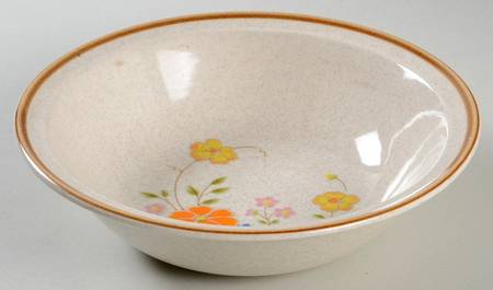 Field Flowers 9" Round Vegetable Bowl