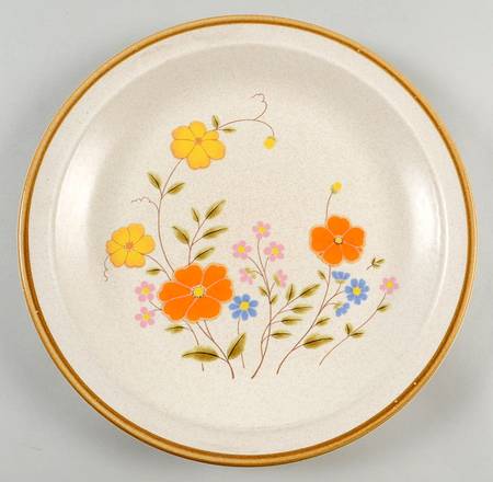 Field Flowers 12" Chop Plate (Round Platter)