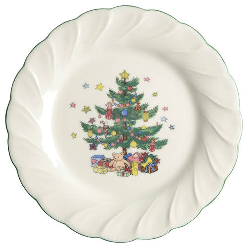 Happy Holidays Salad Plate