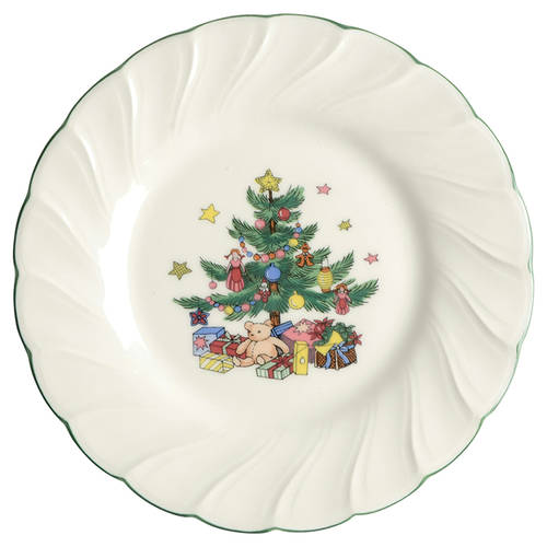 Happy Holidays Bread & Butter Plate
