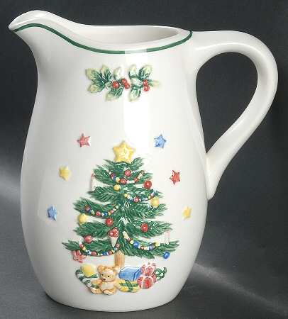 Happy Holidays 62 Oz Pitcher