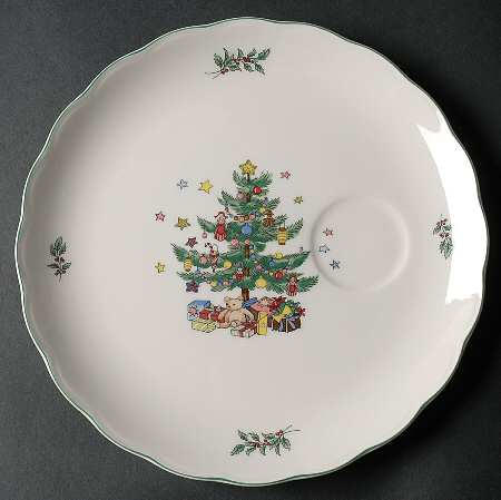 Happy Holidays Snack Plate