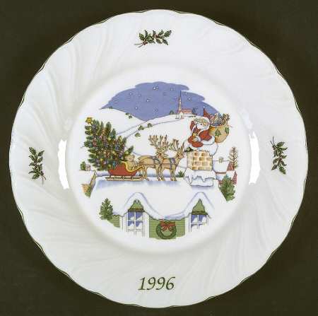 Happy Holidays 1996 Collector Plate