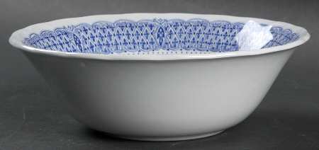 Heavenly Blue Coupe Cereal Bowl by Nikko