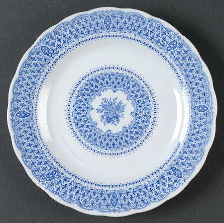 Heavenly Blue Salad Plate